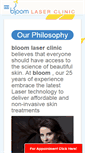 Mobile Screenshot of bloomlaserclinic.com